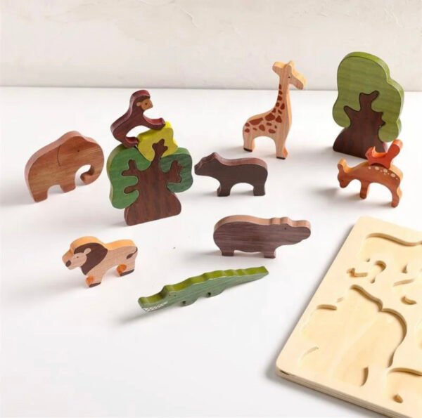 Animal Puzzle Board - Image 2
