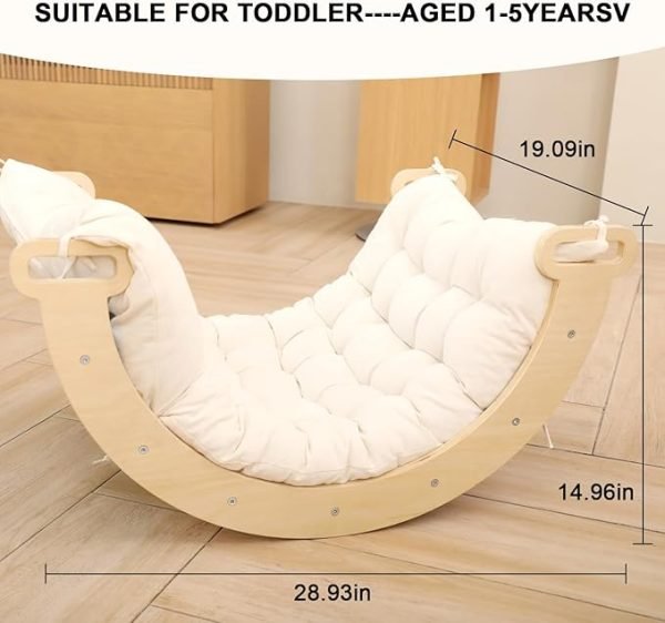 2 in 1 Montessori Climbing Arch for Toddlers