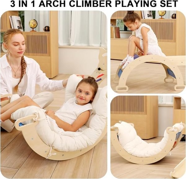 2 in 1 Montessori Climbing Arch for Toddlers