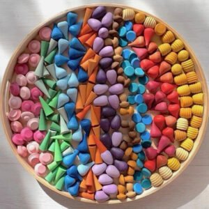 Rainbow Loose Parts Set - 324 pcs