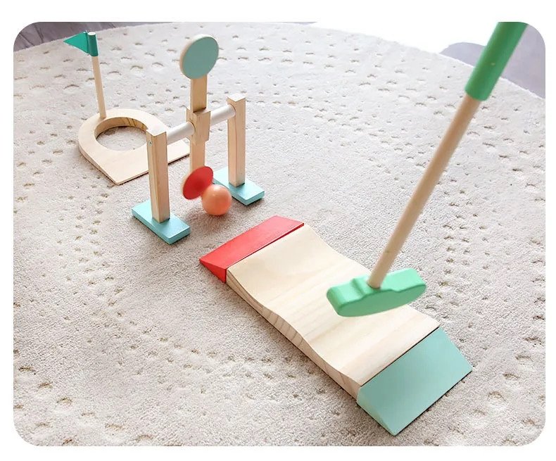 Wooden Mini Golf Set