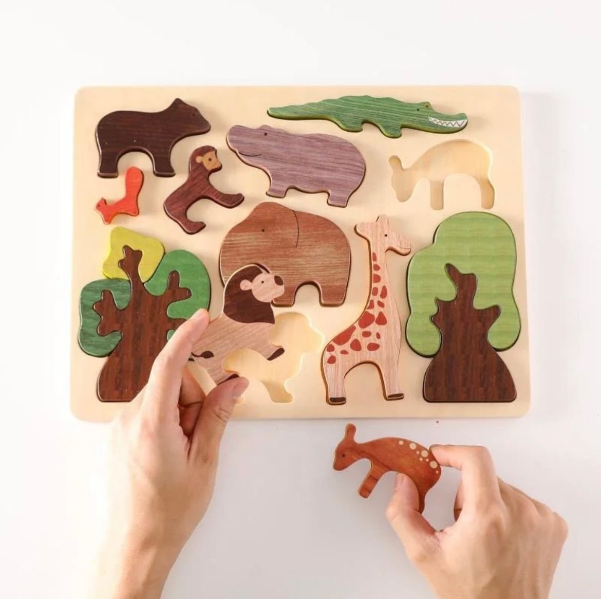 Animal Puzzle Board