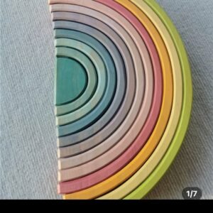 Large 12 Pieces Rainbow
