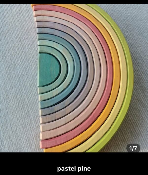 Large 12 Pieces Rainbow
