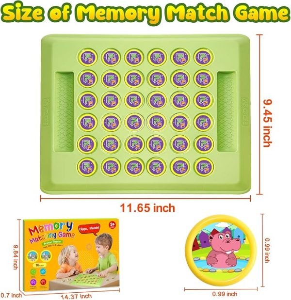 Memory Matching Board Game for Kids