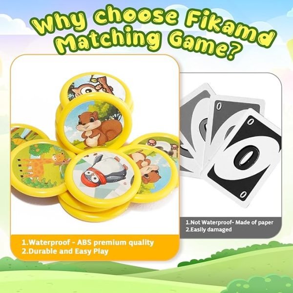 Memory Matching Board Game for Kids