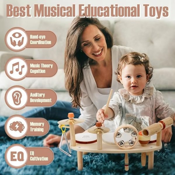 Montessori All-in-one Musical Drum Set