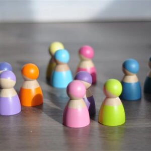 12Pcs Peg Dolls