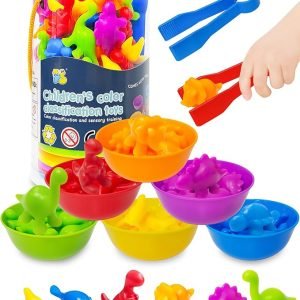 Yetonamr Counting Dinosaurs Montessori Toys